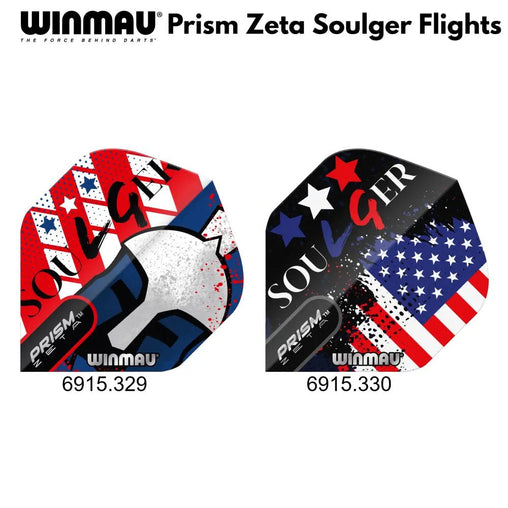 Winmau Prism Zeta Soulger Flights - 6915 - 329 - FutureDart