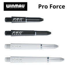 Winmau Pro Force Shaft mit Ring - Schwarz - Extra Short 27mm - FutureDart