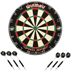 Winmau Pro SFB Steeldartboard inklusive 2 Satz Winmau Steeldarts - FutureDart