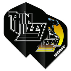 Winmau Rock Legends Vol. 3 Dart Flights - Thin Lizzy Black - FutureDart