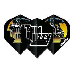 Winmau Rock Legends Vol. 3 Dart Flights - Thin Lizzy Black - FutureDart