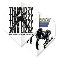 Winmau Rock Legends Vol. 3 Dart Flights - Thin Lizzy Black - FutureDart