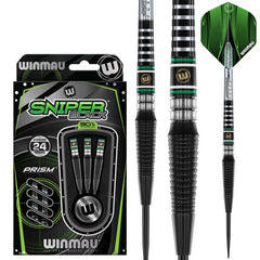 Winmau Sniper Black 2025 Steeldarts 23g, 24g - 24g - FutureDart