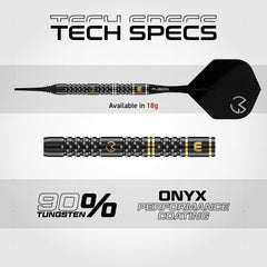 Winmau MvG Michael van Gerwen W-Max 90% Tungsten Softdarts 18g