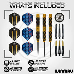 Winmau Team 360 Bradley van der Velden Steeldarts 22g - FutureDart