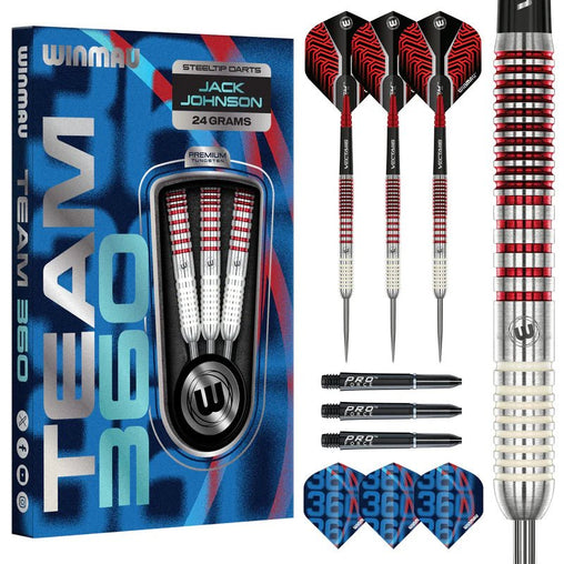 Winmau Team 360 Jack Johnson Steeldarts 24g - FutureDart