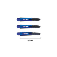 Winmau Vecta Shaft - Blue - Short 34 mm - FutureDart