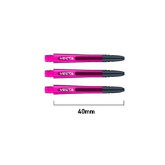 Winmau Vecta Shaft - Pink - Medium 40 mm - FutureDart