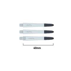 Winmau Vecta Shaft - White - Medium 40 mm - FutureDart