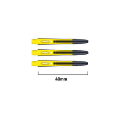 Winmau Vecta Shaft - Yellow - Medium 40 mm - FutureDart