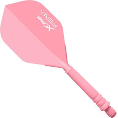 XQ Max Fenix Flight und Schaftsystem - Short 22mm - Pink - FutureDart