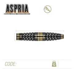 Winmau Aspria 2 Steeldarts 21g, 23g