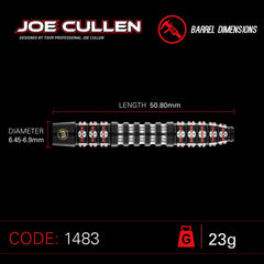 Winmau Joe Cullen Ignition Steeldarts 21g, 23g