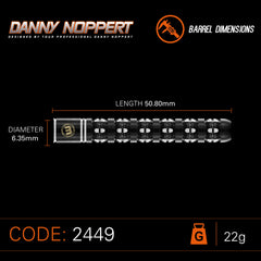 Winmau Danny Noppert Freeze Edition Steeldarts 22g, 24g