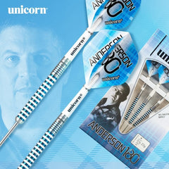 Unicorn Gary Anderson 180 Special Edition Steeldarts 23g, 25g