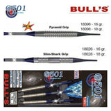 Bulls @501 Softdarts 16g, 18g