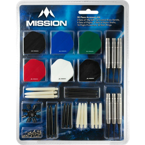 Mission 2 set of soft darts with accessories dart set darts 18g