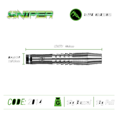 Miękkie rzutki Winmau Sniper 18g, 20g