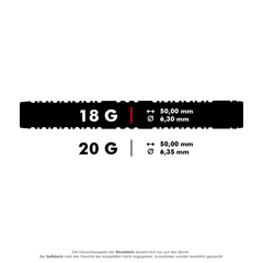 Winmau Stratos soft darts 18g, 20g 