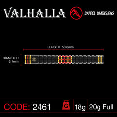 Winmau Valhalla soft darts 20g