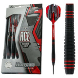 Harrows ACE Rubber Grip Soft Darts 16g, 18g