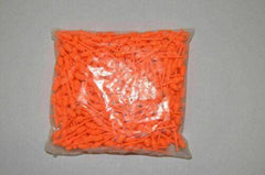 500 Stück Dart Spitzen Keypoint 1/4 BSF (8mm großes Gewinde),Lang, Farbe wählen - Orange - FutureDart