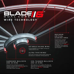 Stalowa tarcza do darta Winmau Blade 6 DualCore 