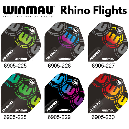 Lotki Winmau Rhino Dart - różne wzory 1