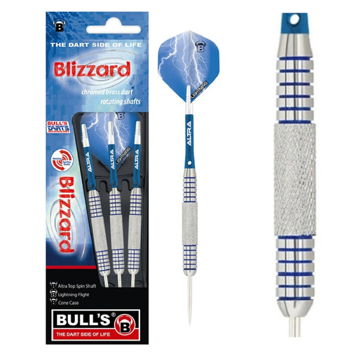 Bulls Blizzard steel darts 21g, 23g