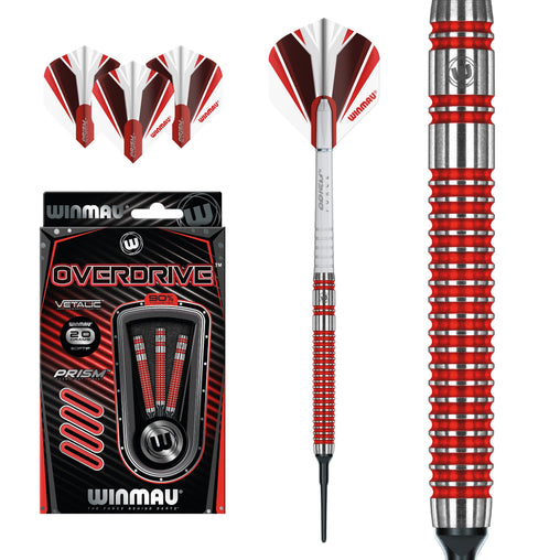 Miękkie rzutki Winmau Overdrive 20g