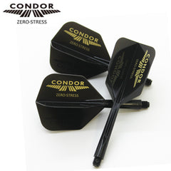 Condor Zero Stress Gold Logo Small Shape Flight Stems Shafts