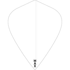 McCoy Power Max Dart Flights - 150 Micron - Kite - Solid