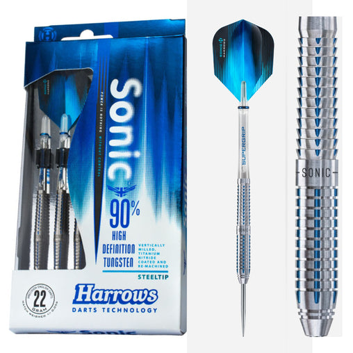 Harrows Sonic Style B 90% Tungsten Steel Darts 