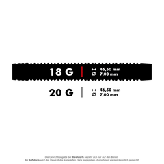 Mission Nero Model 1 Softdarts 18g, 20g