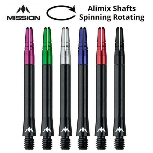 Mission Alimix Shafts Spinning Rotating Spin Tops