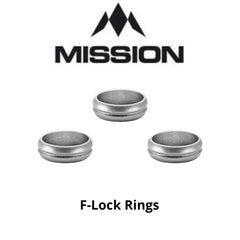 Mission F-Lock Rings Aluminum Shaft Rings Flight Rings Slot Lock