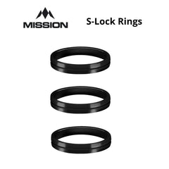 S-Lock Rings Aluminium Schaftringe Flight Ringe Slot Lock