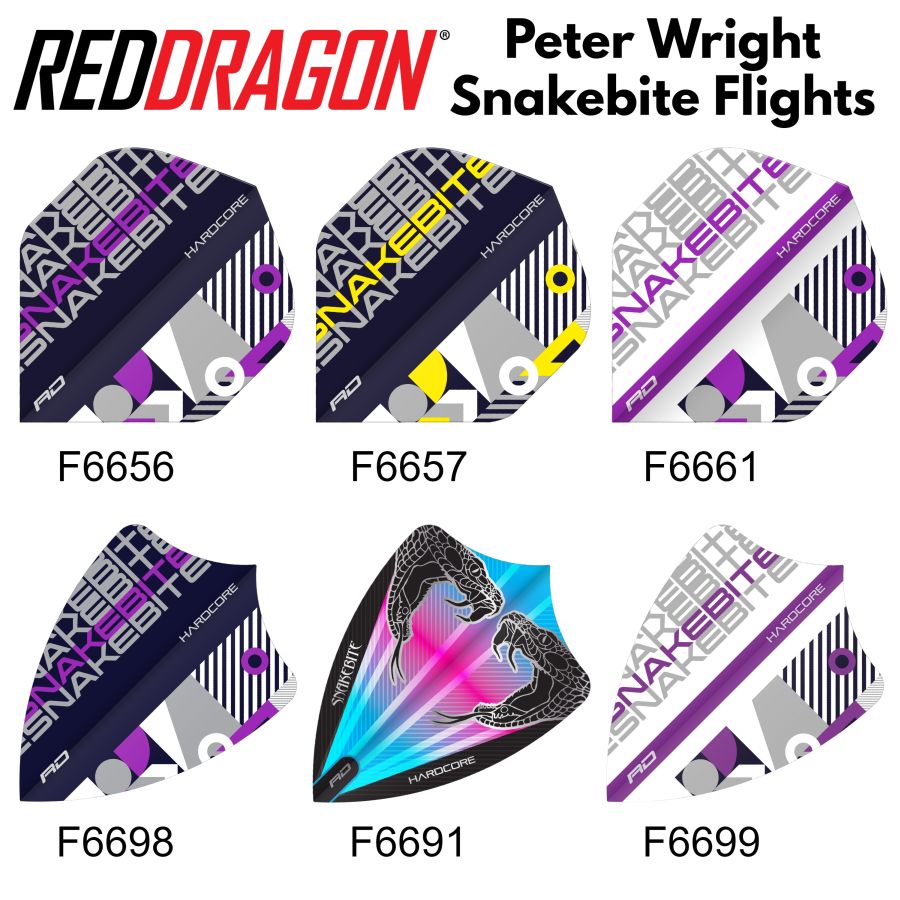 Red Dragon Hardcore Peter Wright Snakebite Vol.4 Flights