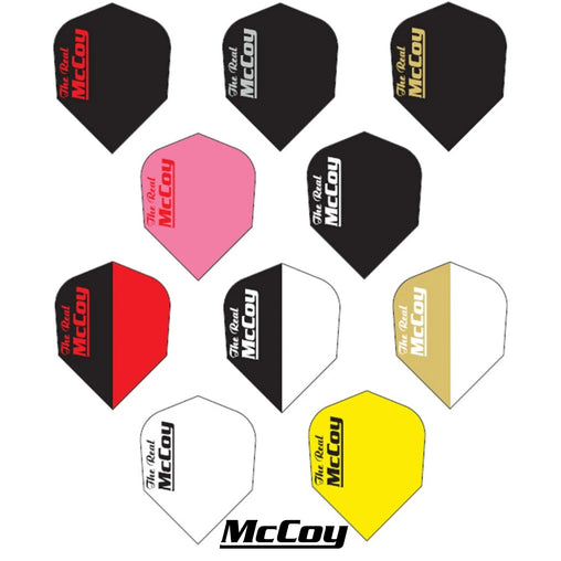 McCoy The Real McCoy Dart Flights - 100 Micron - No2 - Std