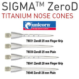 Unicorn Sigma ZeroD Titanium Point Converters - Conversion Points 2BA