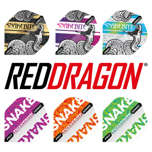 Red Dragon Hardcore Ionic Snakebite Standard Flights