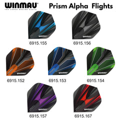 Winmau Prism Alpha Dart Flights - verschiedene Designs 5