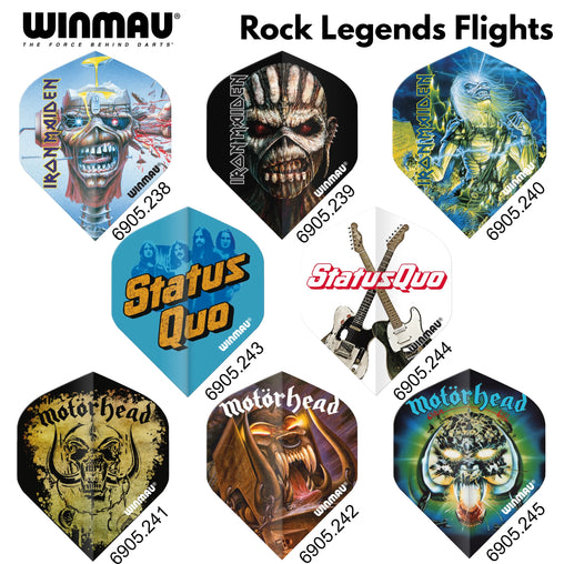 Loty dartowe Winmau Rock Legends Vol2