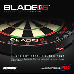Winmau Blade 6 TripleCore steel dartboard 