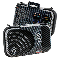 Bulls Orbis LE3 und HS Carbongrey Dartcase Dartkoffer in XL, S - Orbis HS Carbongrey XL - FutureDart