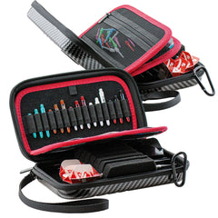 Bulls Orbis LE3 und HS Carbongrey Dartcase Dartkoffer in XL, S - Orbis HS Carbongrey XL - FutureDart