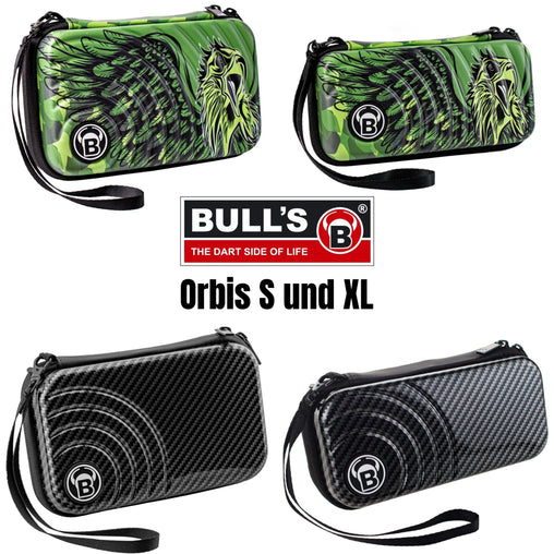 Bulls Orbis LE3 und HS Carbongrey Dartcase Dartkoffer in XL, S - Orbis LE3 XL - FutureDart