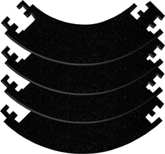 Bulls Quarterback EVA Dart Board Surround schwarz, rot, creme, grün - Schwarz - FutureDart