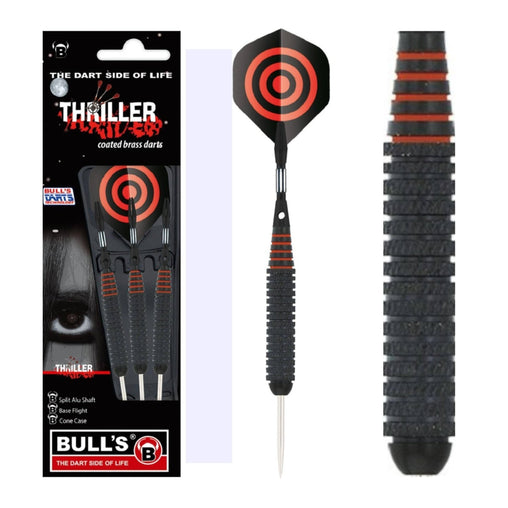 Bulls Thriller "Knurled" Steeldarts 22g, 24g - 22g - FutureDart