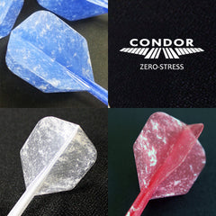 Condor Zero Stress Marble Small Shape Flight Stems Shafts